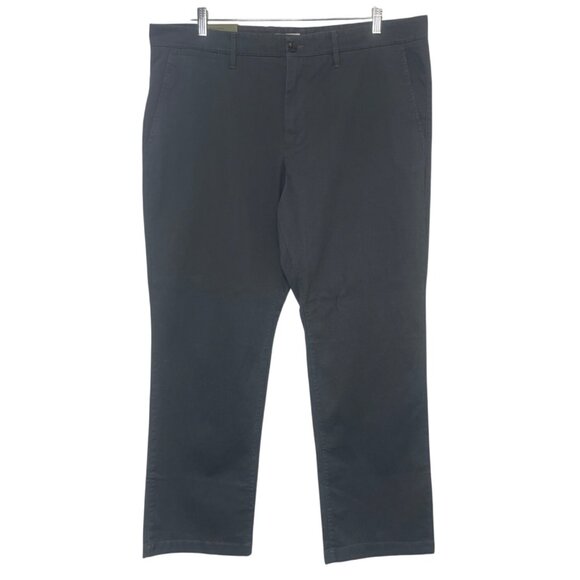 Goodfellow & Co Straight Chino Pants Mens 40x32 Charcoal Gray New - Picture 1 of 13